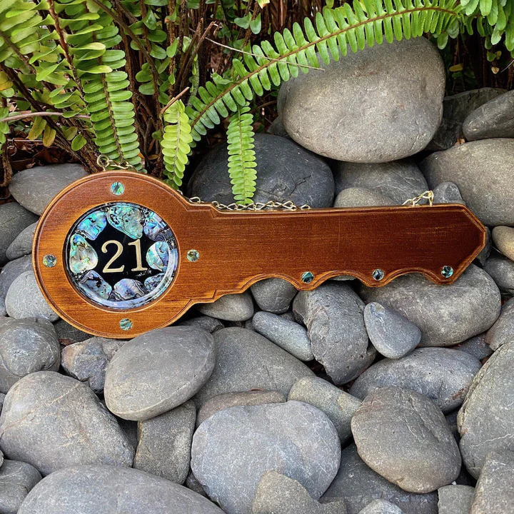 Disc With Paua - 21st Keys