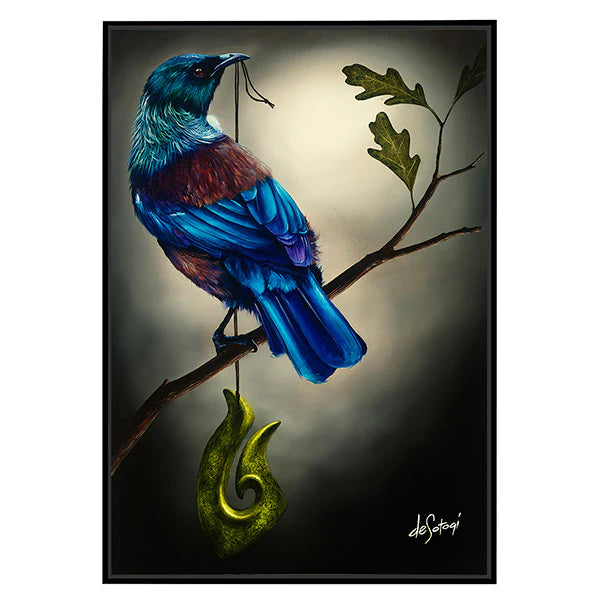 Framed Canvas NZ - Tui Art - Large Canvas Wall Art