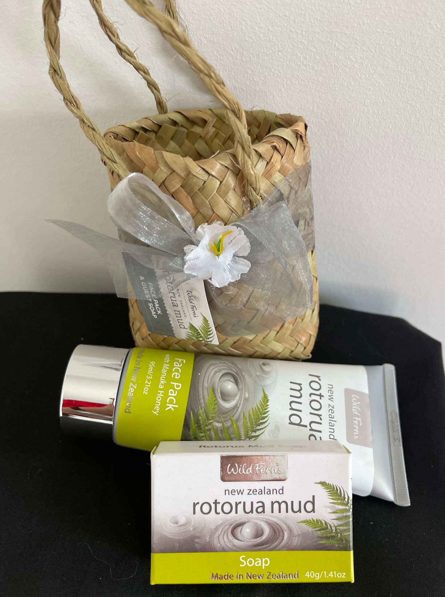 Rotorua Mud Woven Basket