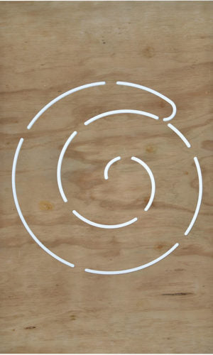 Koru Spiral - Wood Panels - Decorative Wall Panels NZ