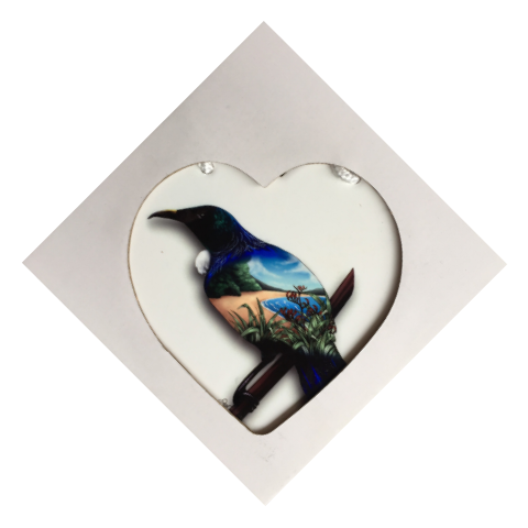 'Tui' Wall Plaque - Ceramic Wall Art