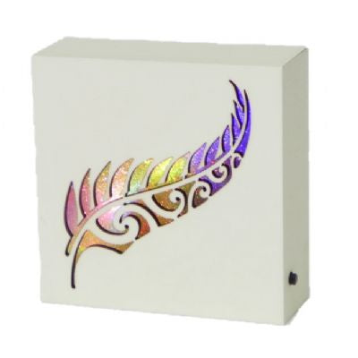 Silver Fern LED Light - LED Art