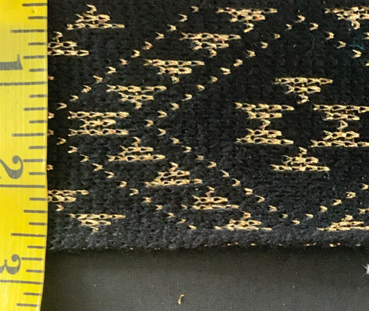 Taniko Band With Gold Thread 2.5inch