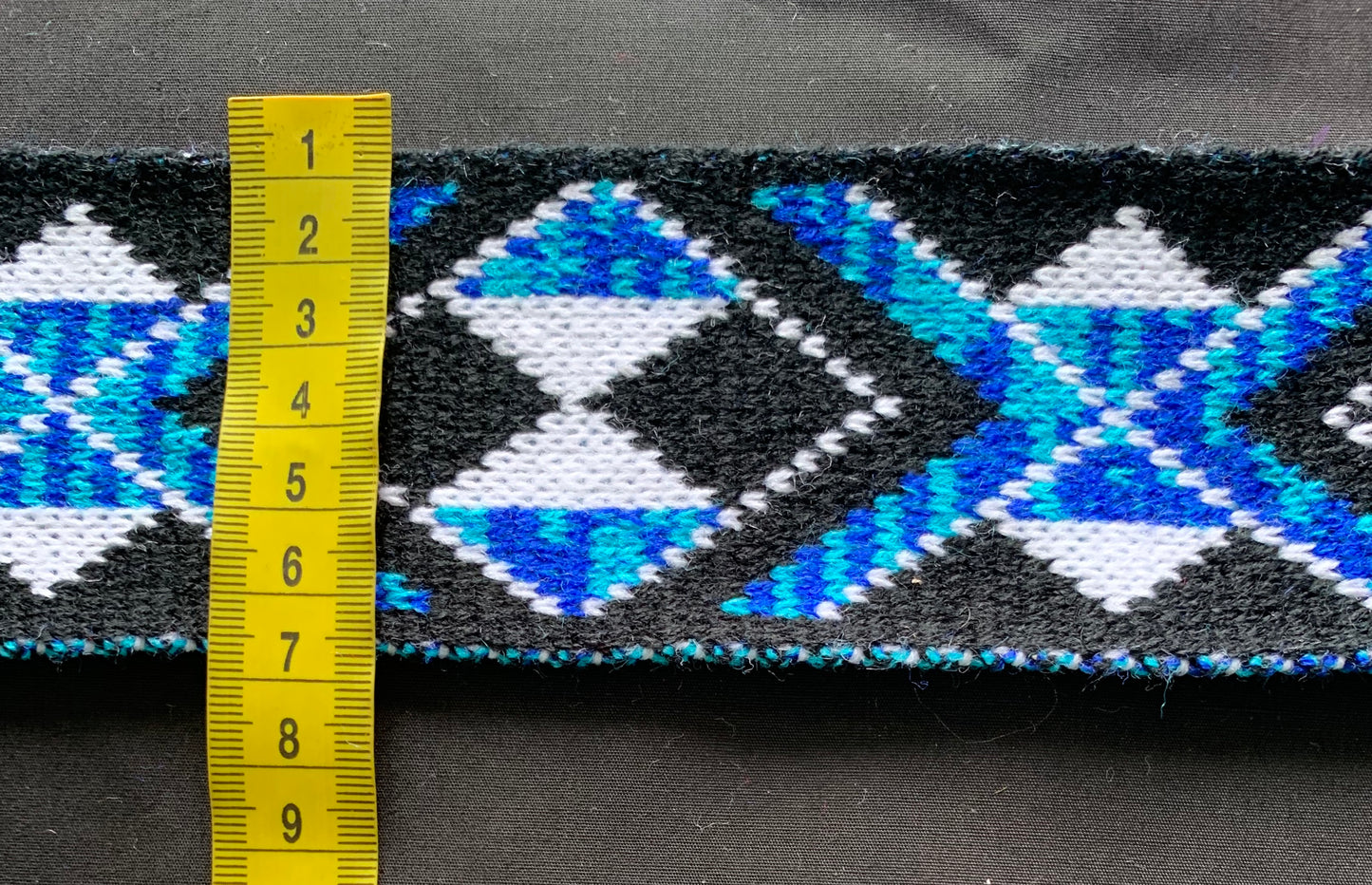 Turquoise Royal Blue 2.5 inch - Taniko Band