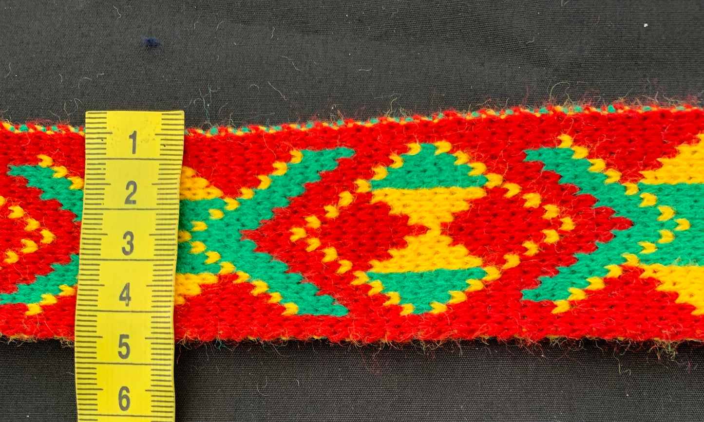 Rasta Pātiki - Taniko Band 2inch