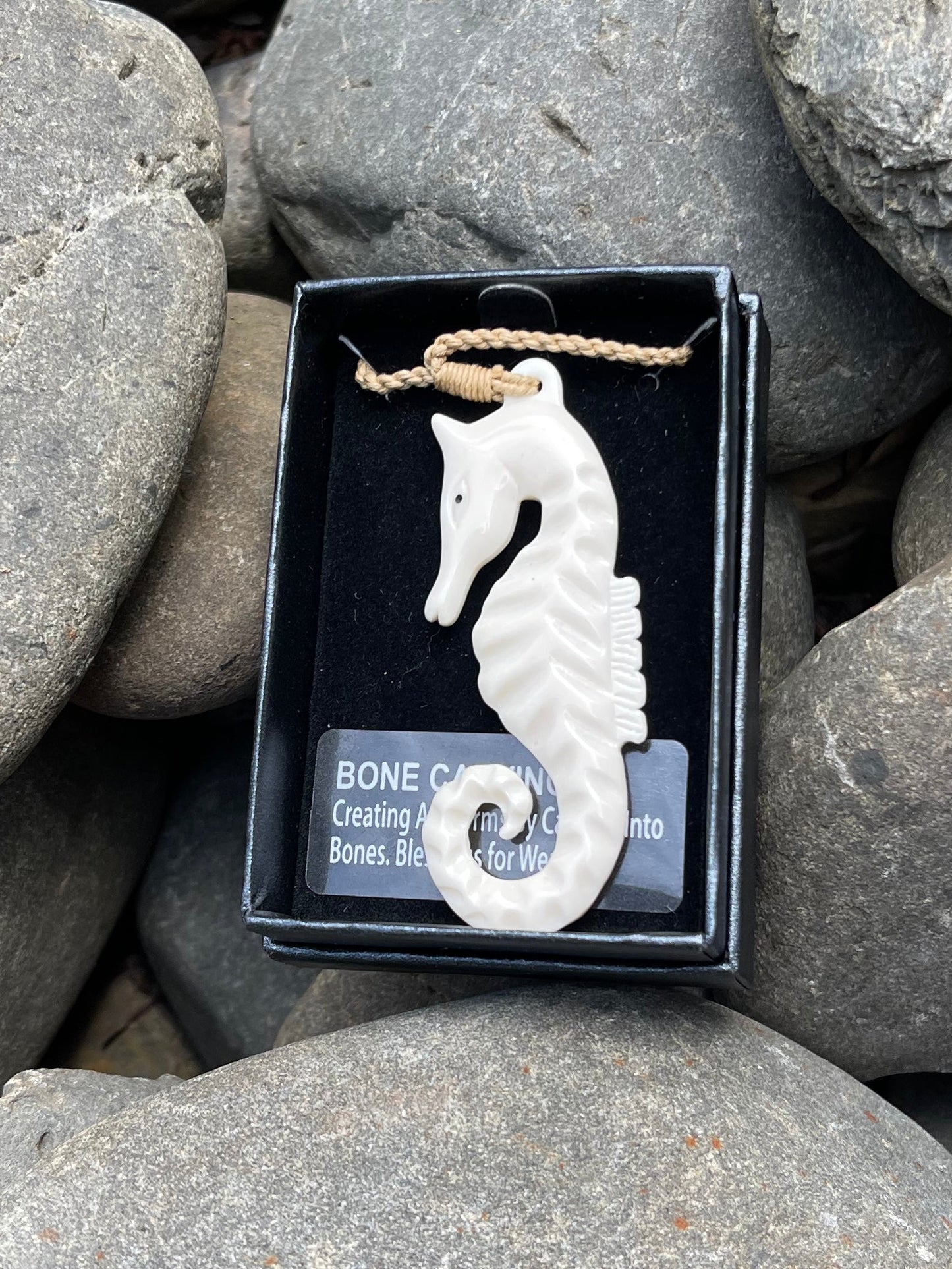 Seahorse Bone Carving