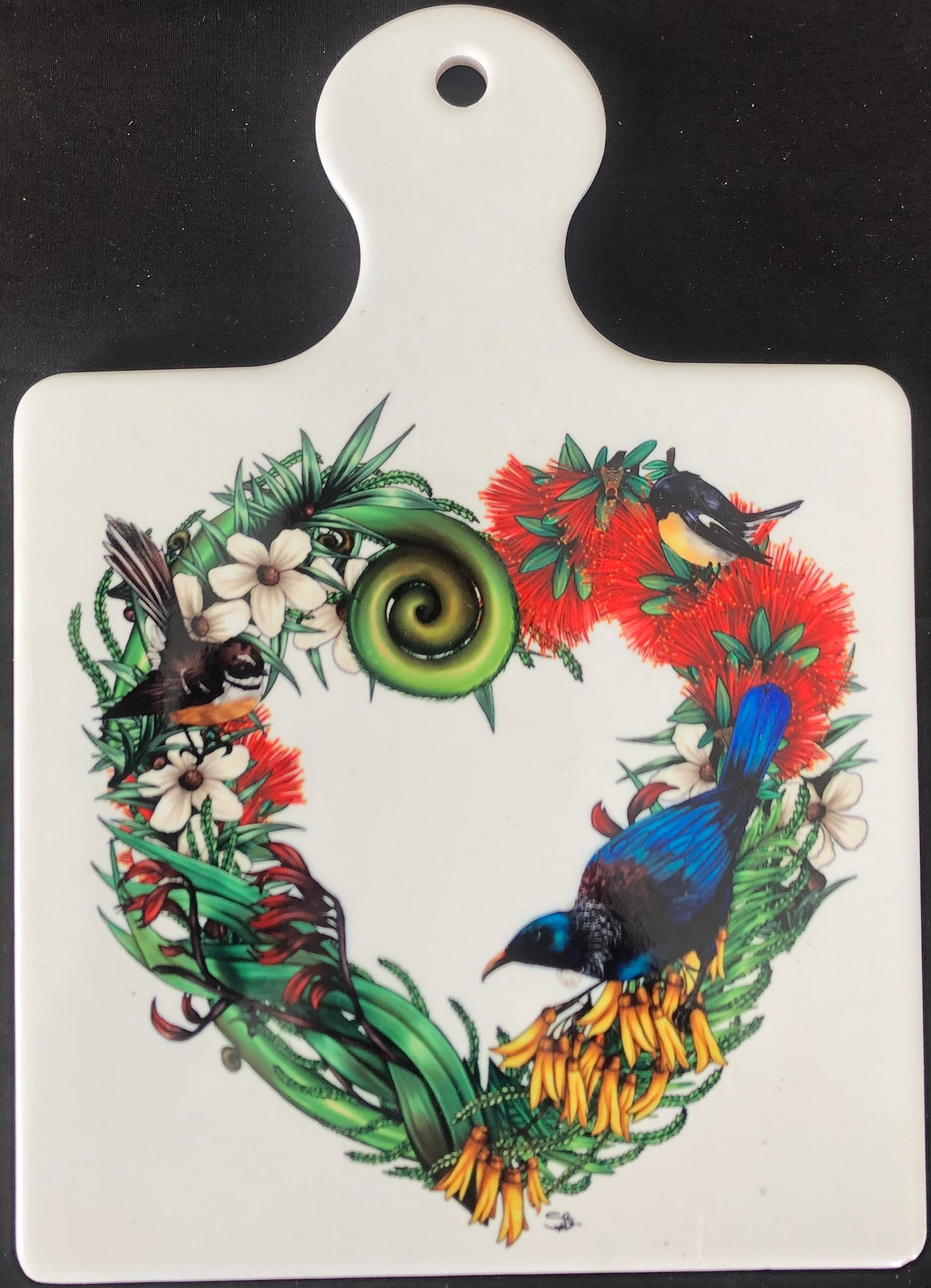 NZ Birds & Plants Trivet