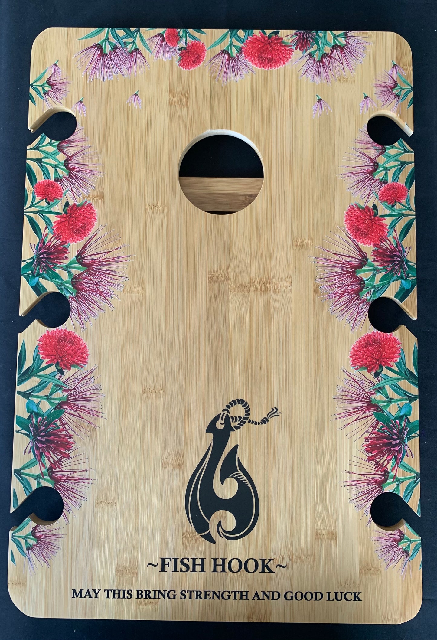 Fish Hook - Bamboo Rectangle Table