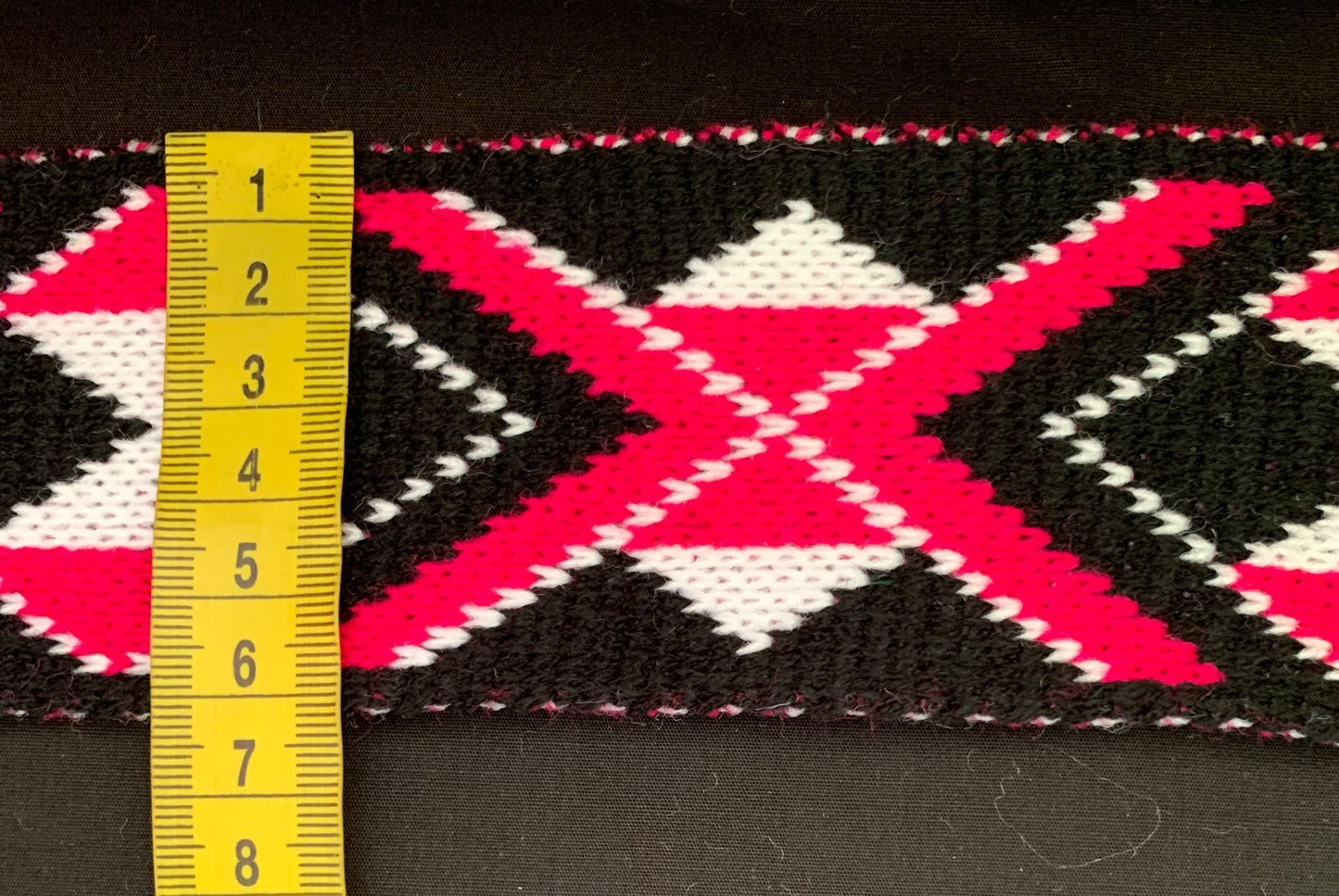 Pink Pātiki - Taniko Band 2.5inch