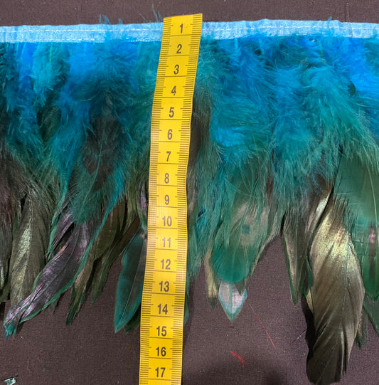 Turquoise Coque Feathers