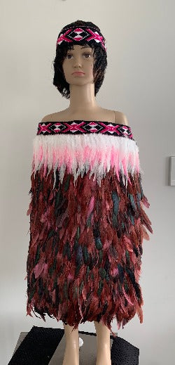 Korowai, a traditional Maori cloak with deep historical and cultural significance.