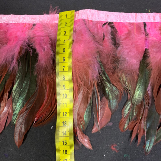 Pink Coque Feathers