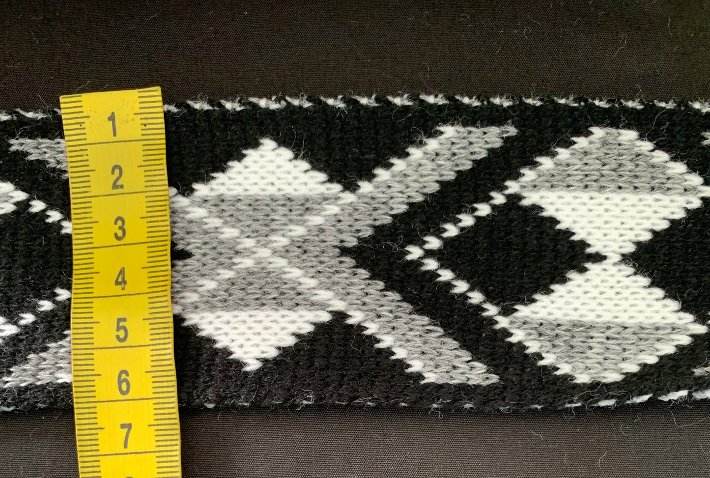 Grey Pātiki - Taniko Band 2.5inch