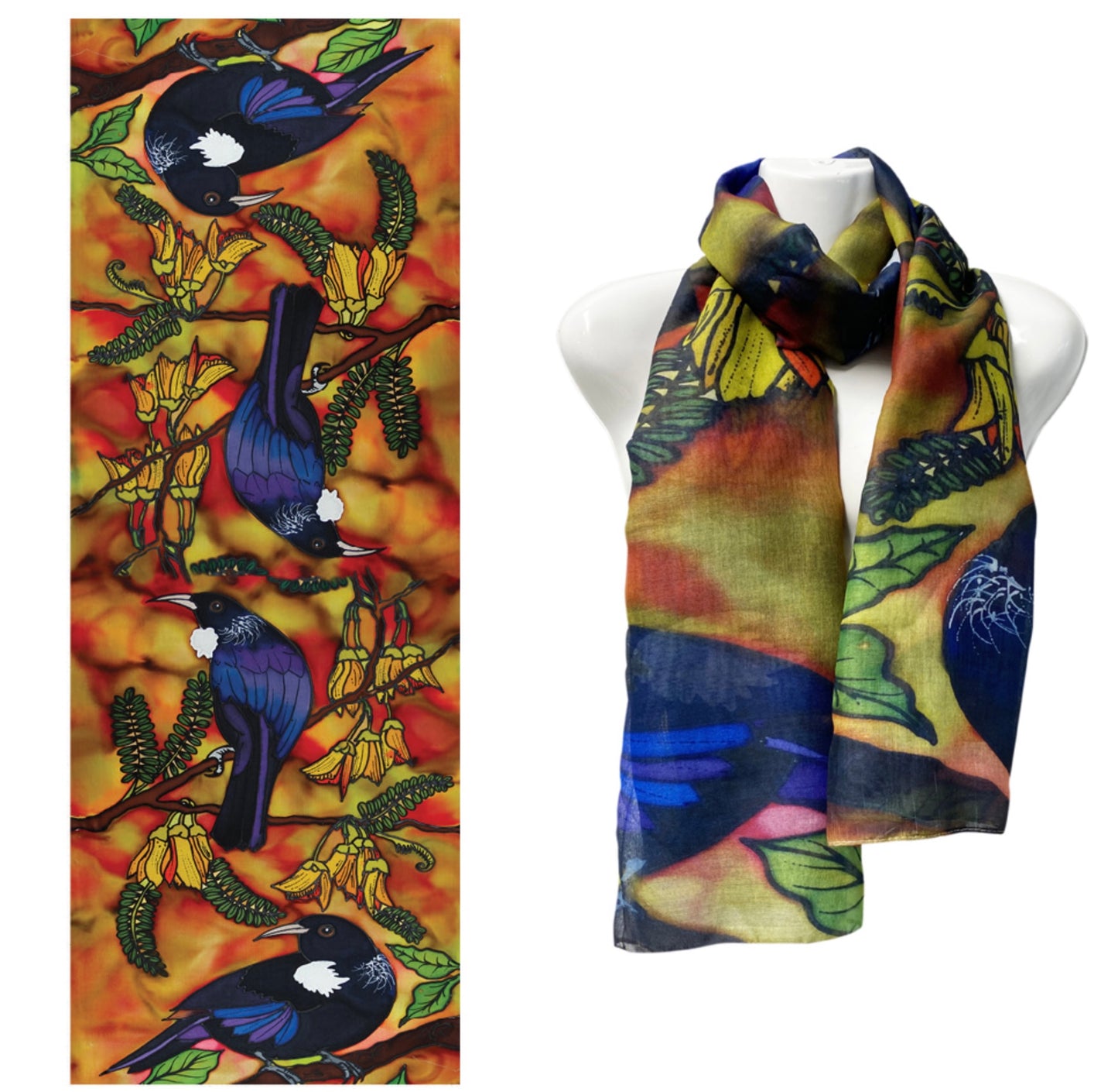 Jo May Autumn Tui Scarve