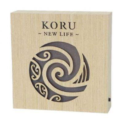 Koru New Life Wooden LED Light - LED Art