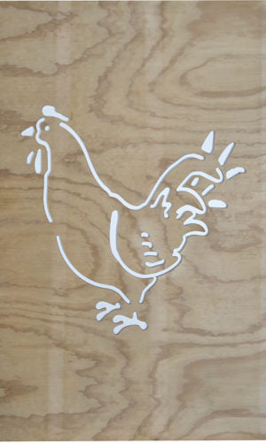 Chicken - Wood Panels
