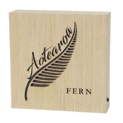 Aotearoa Fern Wooden LED light - LED Art