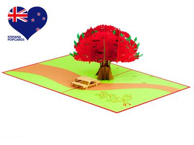 Pohutukawa 3D - Pop Up Cards