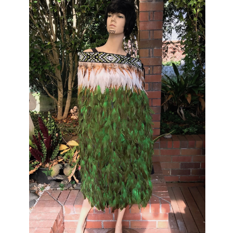 Kākāpō - Korowai Cloak NZ - Contemporary Korowai - Cloaks NZ