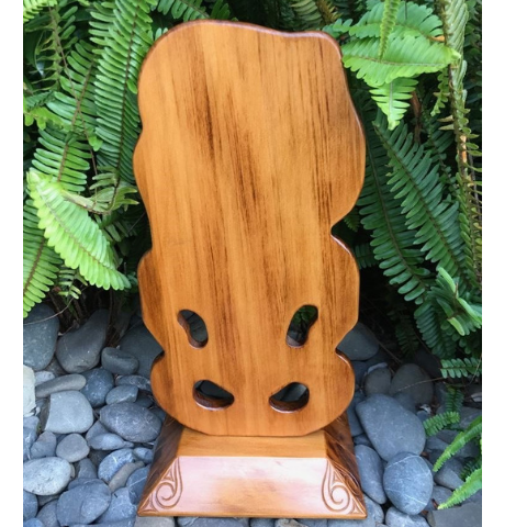 Large Hei Tiki - Wood Carvings