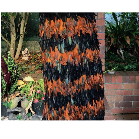Orange And Black Coque Korowai