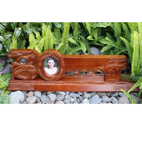21st Key With A Photo Frame And Base - 21st Keys