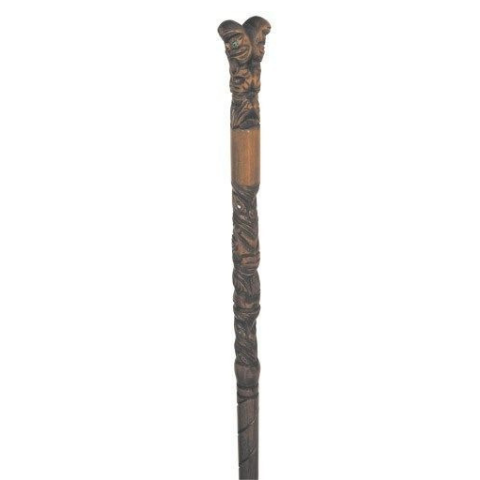 Māori Kauri Carved Walking Stick made from Pacific Kauri