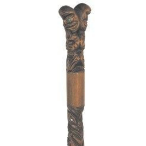 Māori Carved Walking Stick