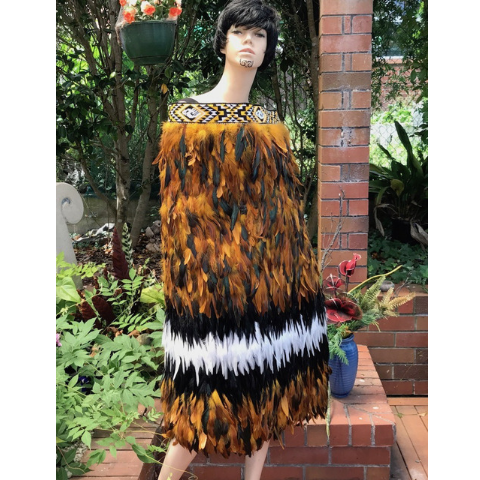 Mōhua - Maori Korowai - Maori Feather Cloak - Kakahu