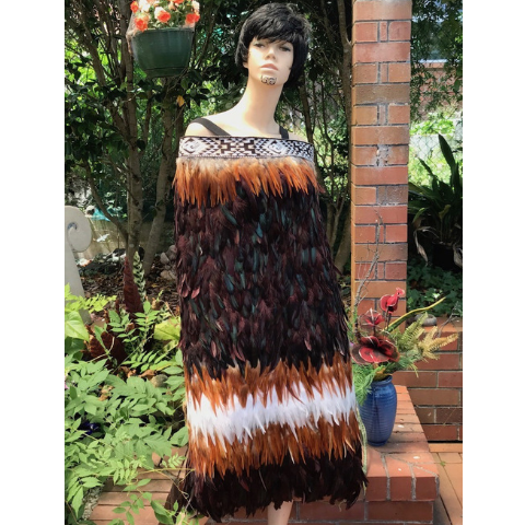 Korowai Cloak NZ - Maori Contemporary Korowai - Maori Cloak