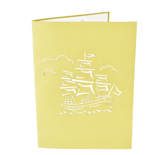 HMS Endeavour 3D - Pop Up Cards