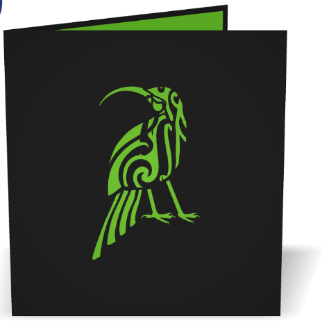 Huia 3D - Pop Up Cards