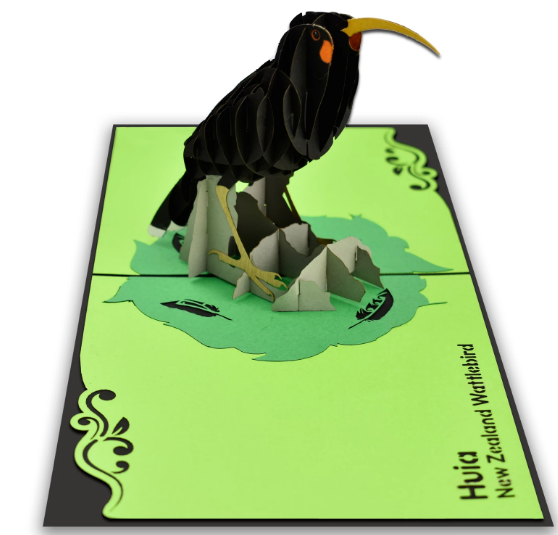 Huia 3D - Pop Up Cards