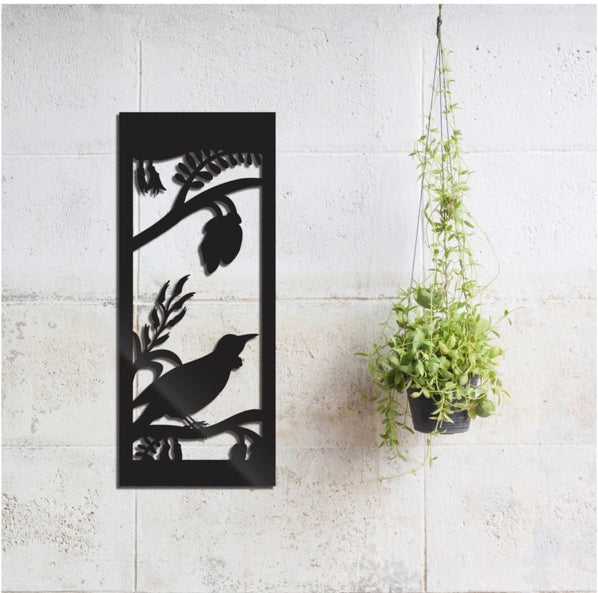 Tui On Kowhai - Art Panel