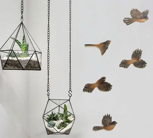 Fantail Birds - Wall Art