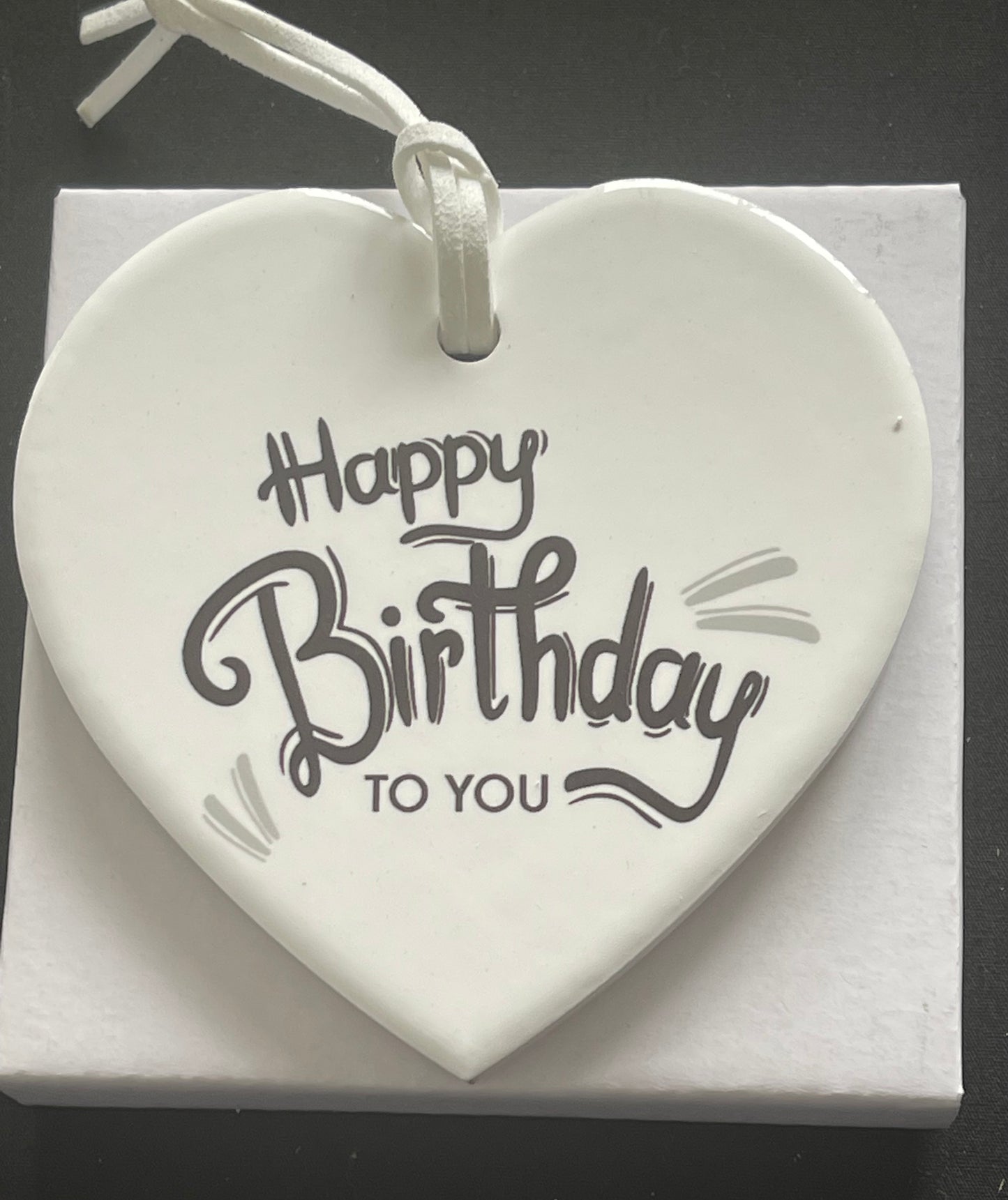 happy Birthday Ceramic Wall Art