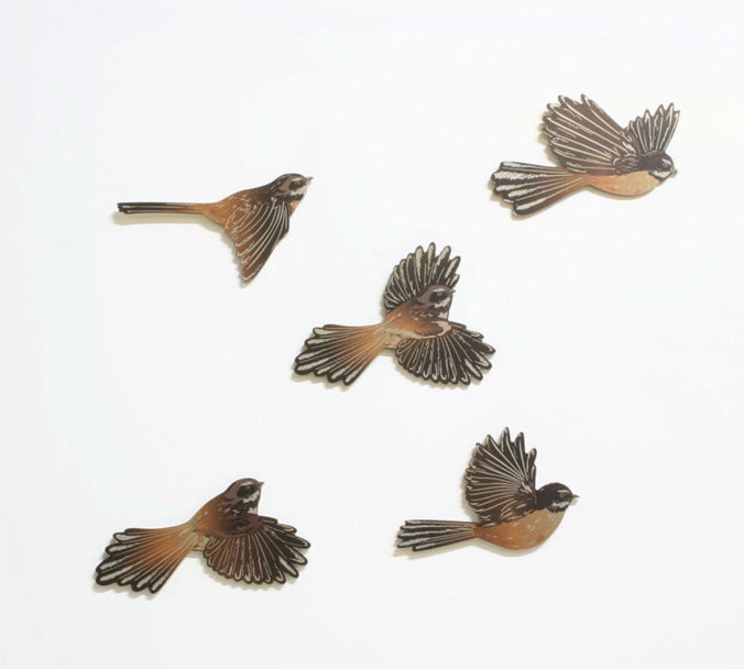 Fantail Birds - Wall Art