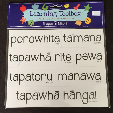 Magnets - Maori Toys - Maori Shapes - Magnets - Maori Games - Te Reo Resources