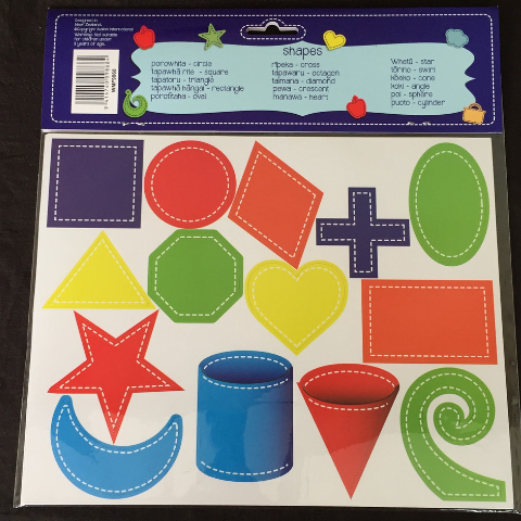 Shapes in Maori - Magnets