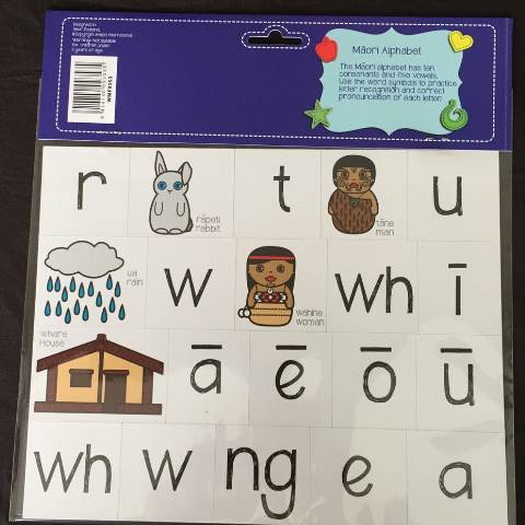 Maori Alphabet - Magnets by