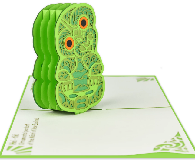 Hei-Tiki 3D - Pop Up Cards