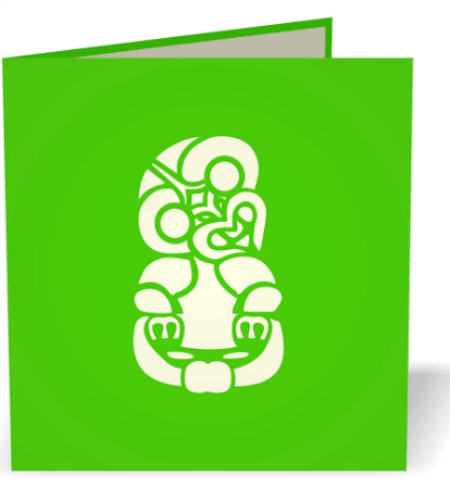 Hei-Tiki 3D - Pop Up Cards