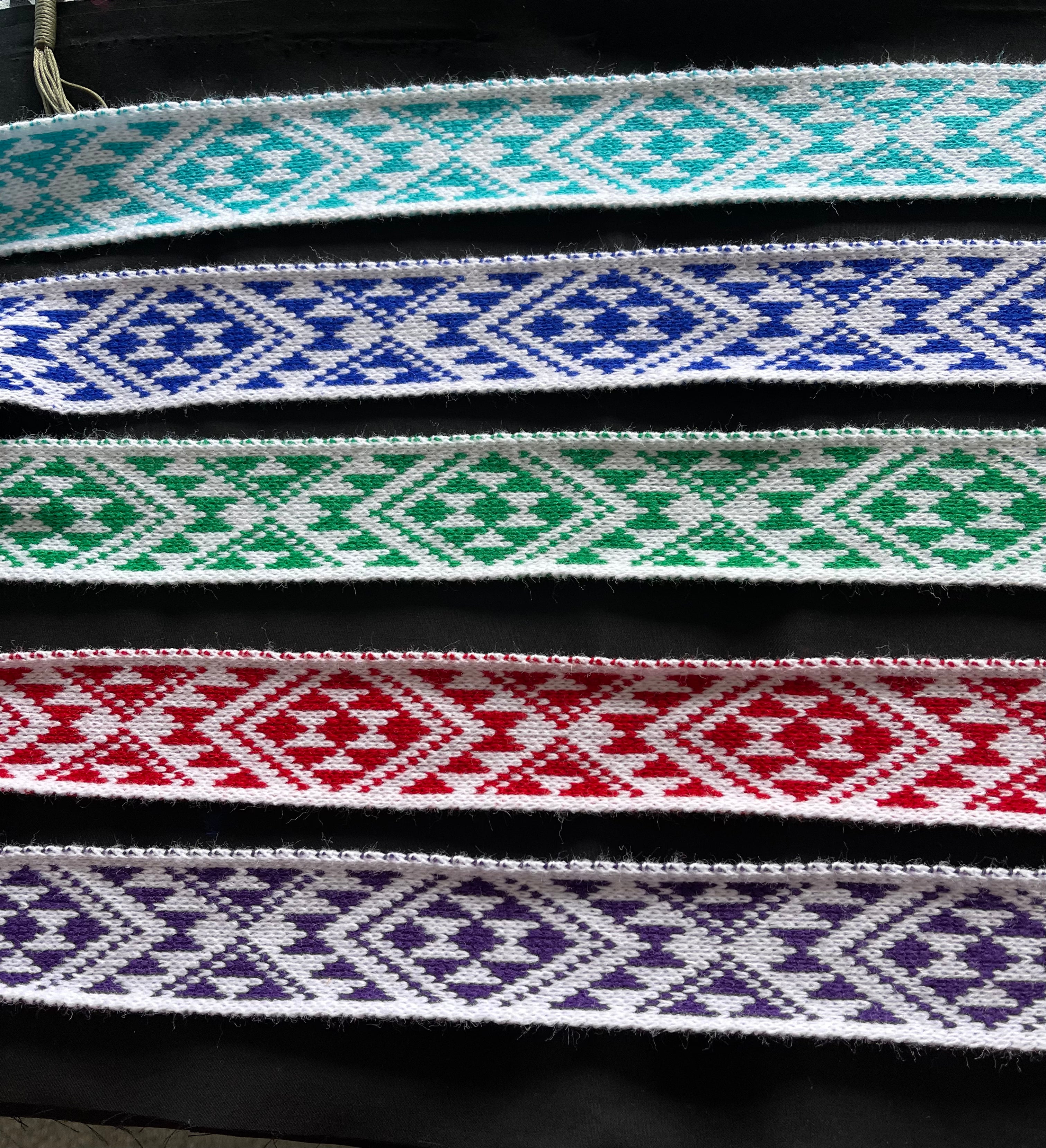 Tanoko Pattern NZ Made Taniko Bands - Taniko Patterns - Taniko Weaving – An Eye 4 Art