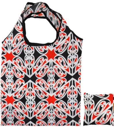 Maori design Nylon Folding Bag