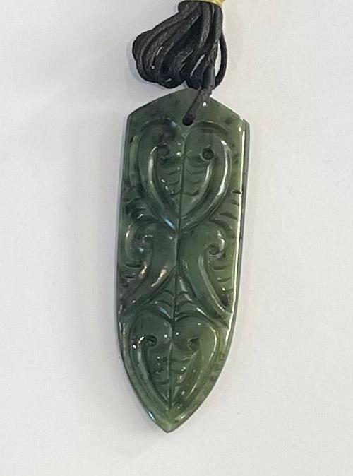 Small Pounamu Spear Necklace