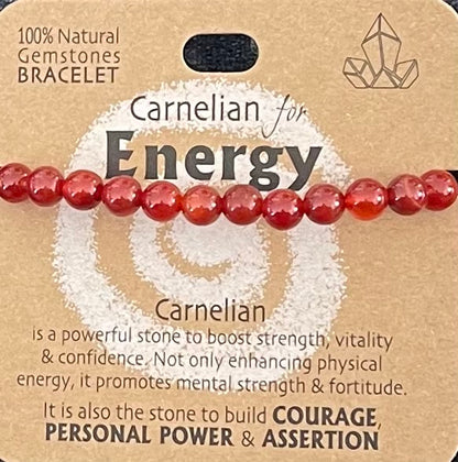 Gemstone Crystal Bracelet and pendant set - Energy
