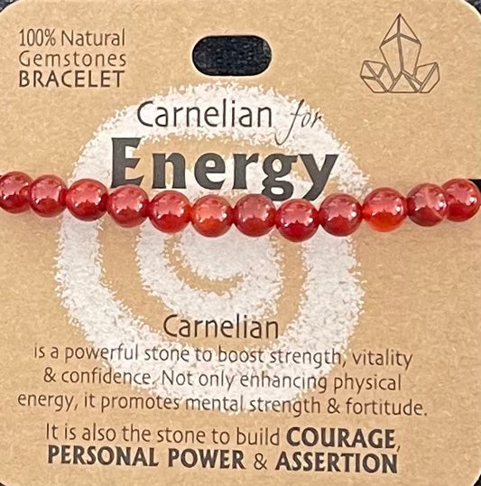 Gemstone Crystal Bracelet - Energy