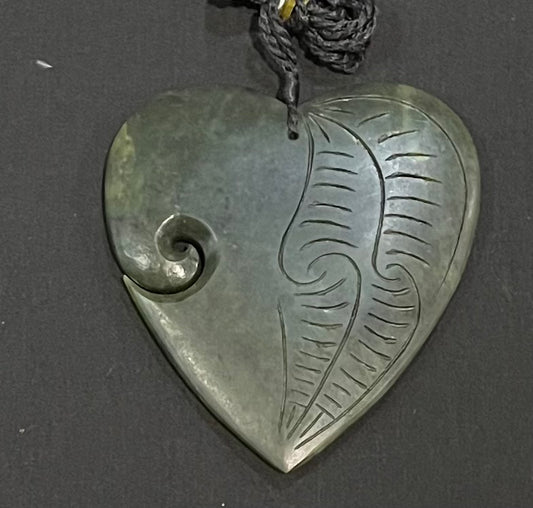 Heart Pounamu Necklace