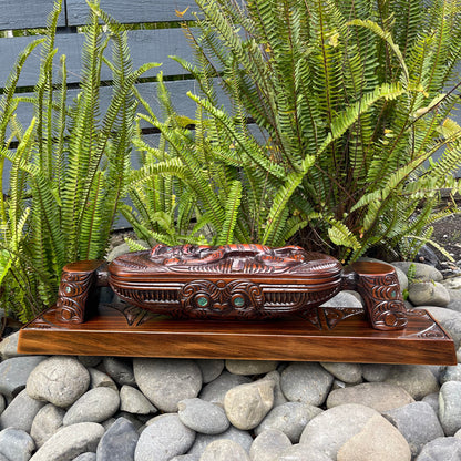 Papahou - Waka Huia Treasure Box