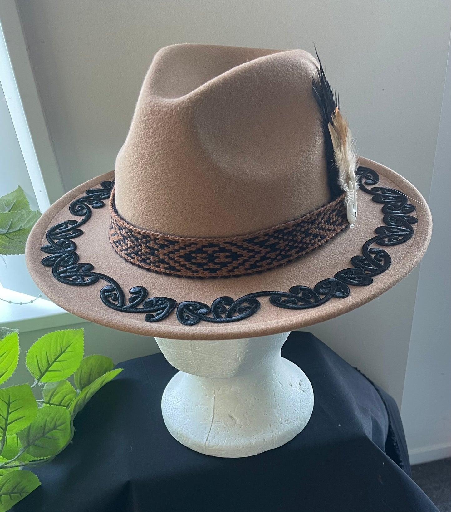 Potae - Light Brown Fedora Felt Hat